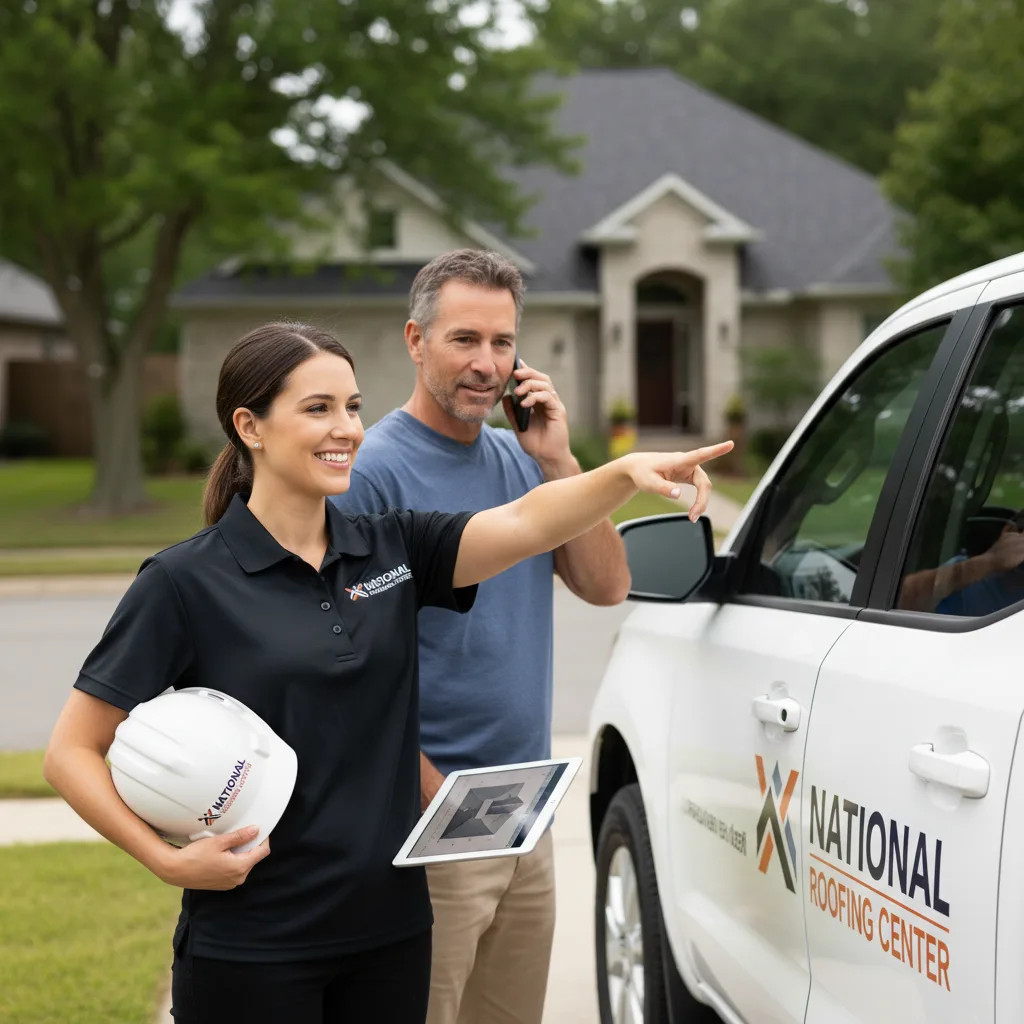 National Roofing Center customer support in Prairie Village